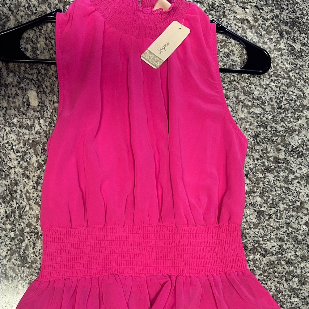 Pink Sleeveless Top